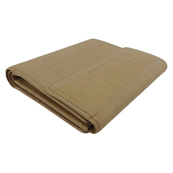 BURBERRY W hook wallet embossed PVC and leather Authentic Used - Picture 5 of 10